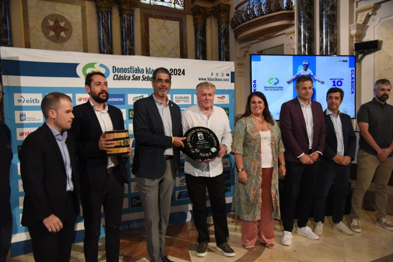 Presentada oficialmente la Clásica San Sebastián 2024